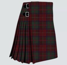 Handmade Scottish MacDonald Of Glencoe Tartan Kilt For Mans Custom 8 Yard