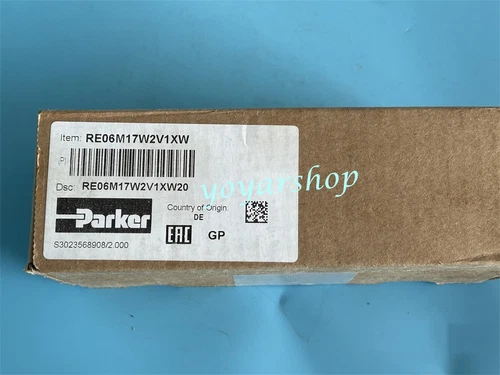 RE06M17W2V1XW Parker Proportional Drain Valve brand new Fast Shipping