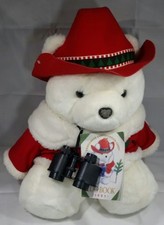 NEW Santa Bear 1995 - Conservation Corp Dayton Hudson Marshall Fields NWT W Book