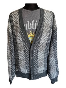 vintage mohair cardigan mens