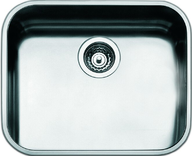 APELL FERRARA FE500UBC LAVELLO 1 VASCA 539 X 436 MM SPAZZOLATO SOTTOTOP