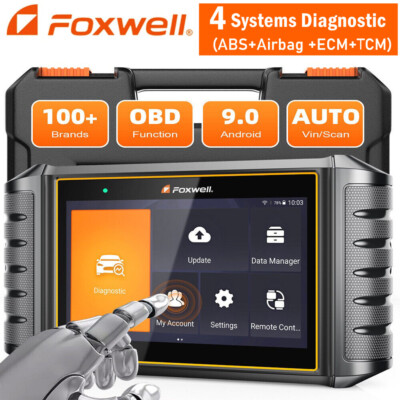 FOXWELL NT706 PRO Car OBD2 Scanner ABS SRS Engine Transmission Diagnotic Tool 