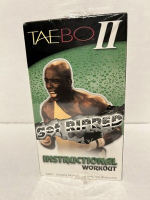 Taebo II Billy Blanks Boxed Set of 6 New VHS Exercise Tapes Still Sealed