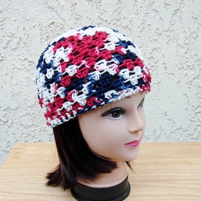 crochet summer beanie hats