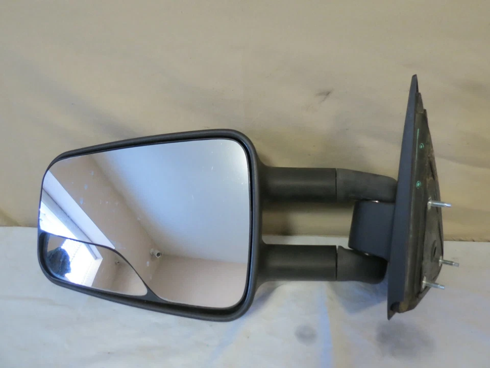 ✅ 99-07 Silverado Tahoe Sierra Towing Camper MANUAL Side Mirror Left DRIVER OEM - Image 3 of 4