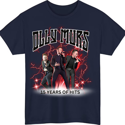 Olly Murs 15 Jahre Hits T-Shirt, , Live Konzert Tshirt, Olly Murs 2025,