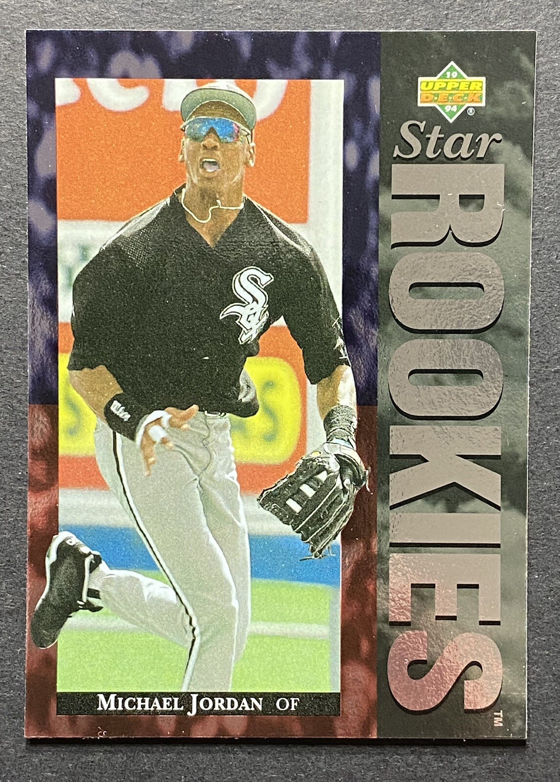 1994 Upper Deck "Star Rookies" #19 - Michael Jordan Chicago White Sox d2