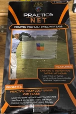 Club Champ 9' X 7' Portable Golf Practice Net With Target USED. 38