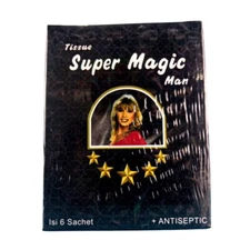 Super Magic Man Antiseptic Wet Tissue Longer Delay Sex Ejaculation 3 Boxes