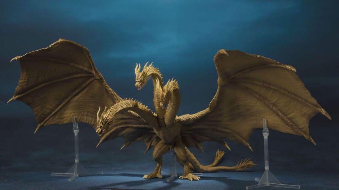 Bandai S.H.MonsterArts GODZILLA King Ghidorah 2019 Action Figure