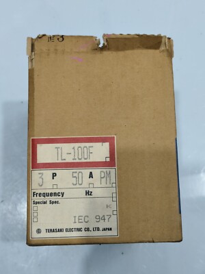 TERASAKI TEMBREAK CIRCUIT BREAKER TL-100F 50A FREE FAST SHIPPING MADE IN JAPAN