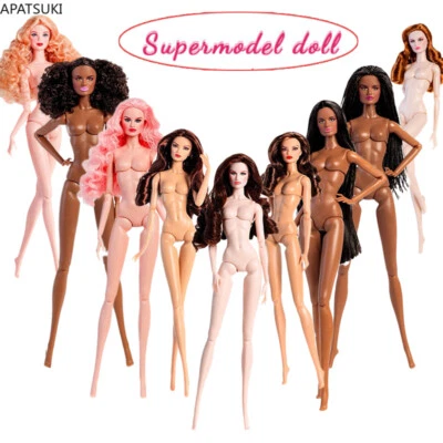 Weiße Mode 12“ 1/6 BJD Puppe Vollpuppe Figur Supermodel Prinzessin Puppe Gelenkt - Bild 1 von 4