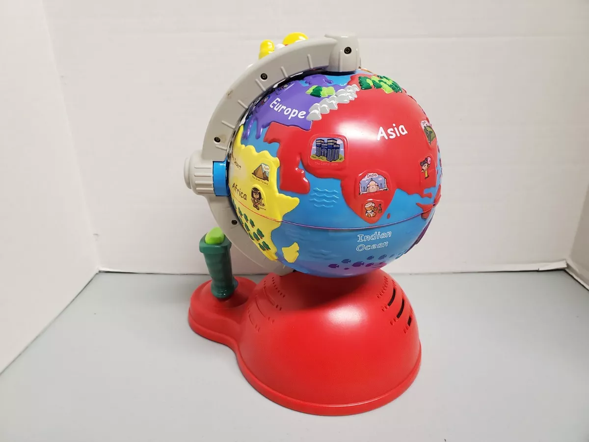 VTech Fly and Learn Globe Atlas Children Educational Home School Fun!