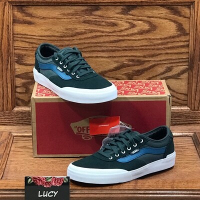 Vans Chima Pro 2 Mesh Darkest Spruce True White Shoes