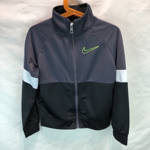 Nike Boys Full Zip Track Jacket Black 