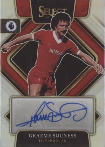 2022-23 Panini Select EPL GRAEME SOUNESS Blue Pulsar Autograph 