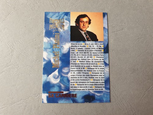 Cartes FOOTBALL PREMIUM Cards 1995 - League des Champions, winners.. (à l'unité) - Foto 244 di 245