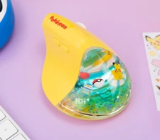 Official Pokémon PIKACHU Wireless Vertical Mouse – Clear Pool Edition