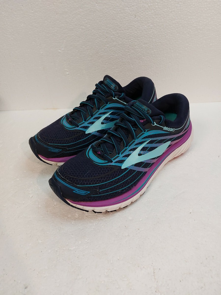 Brooks Womens Glycerin 15 Womens Size B Blue Running Shoes 1202471B465