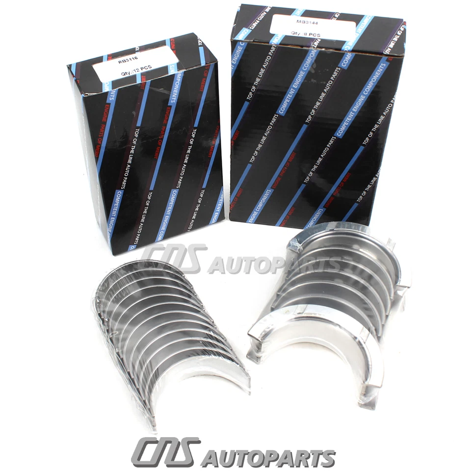 Main Rod Bearings Fits 95-09 Buick Pontiac Oldsmobile Chevrolet 3.8L Cu.23 OVH - Image 3 of 3