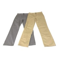 NWT Children  s Place Boys Uniform School Chino Pants Size 14 Gray Khaki