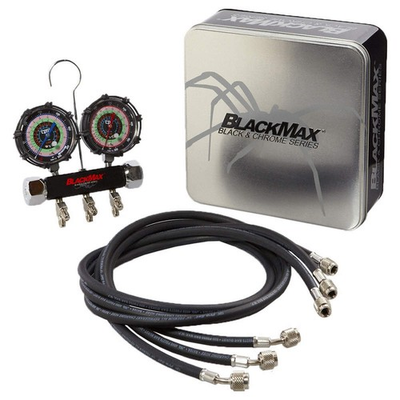 #ad BLACKMAX Manifold Gauge Set5 ft L3 1 8 in Gauge 807N75 $223.66