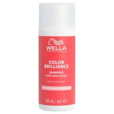 Image of Wella INVIGO Color Brilliance Shampoo 50ml Fine Normal Coloured Hair Care