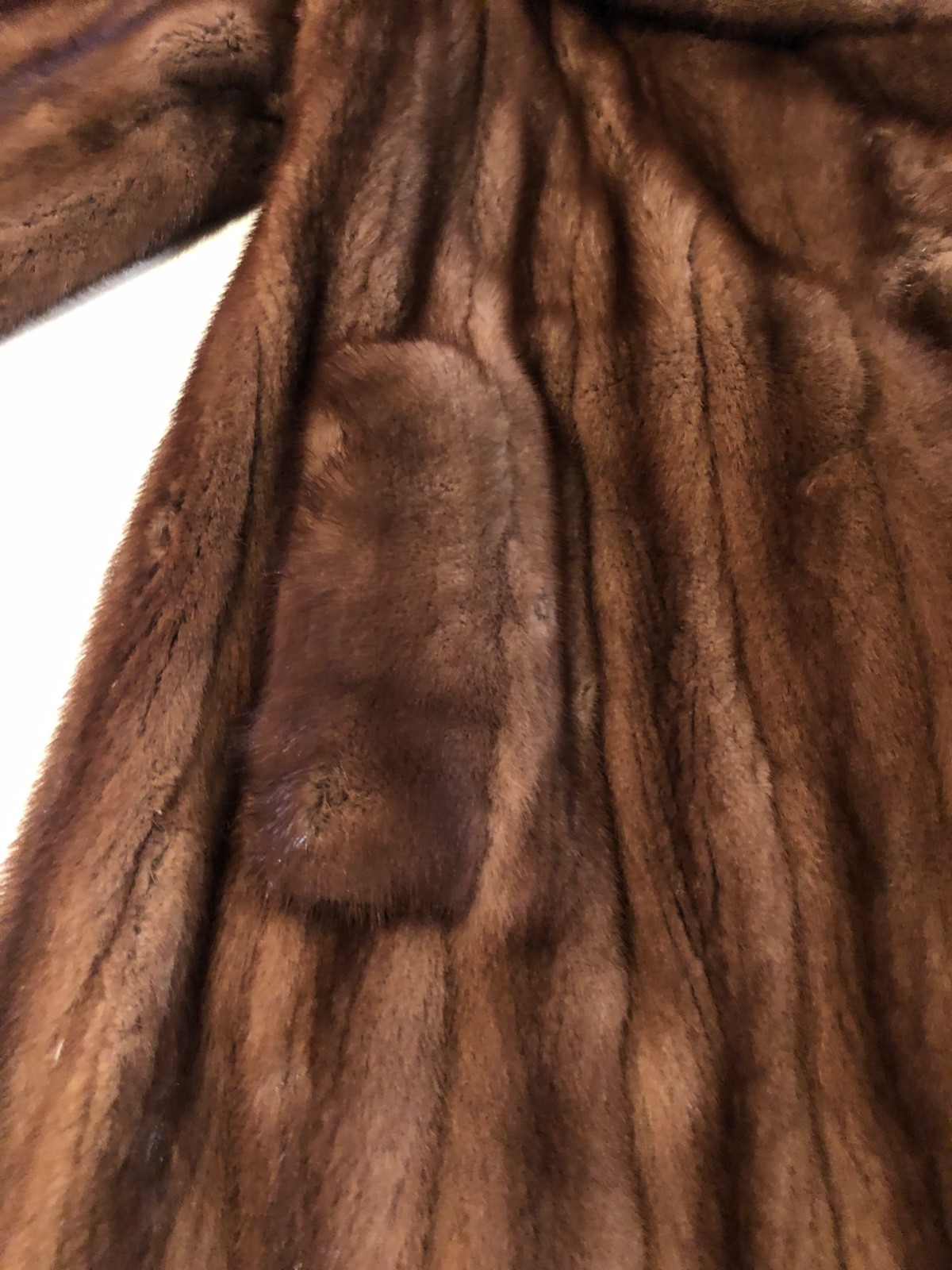 YSL Full Length Mink Fur Coat, Nieman Marcus, Size L