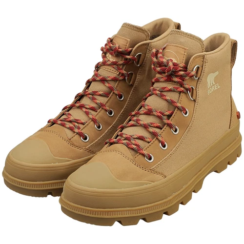 SOREL Scout N About Mid Sneaker Gear Mens Casual Boots in Caribou Buff - Picture 8 of 8