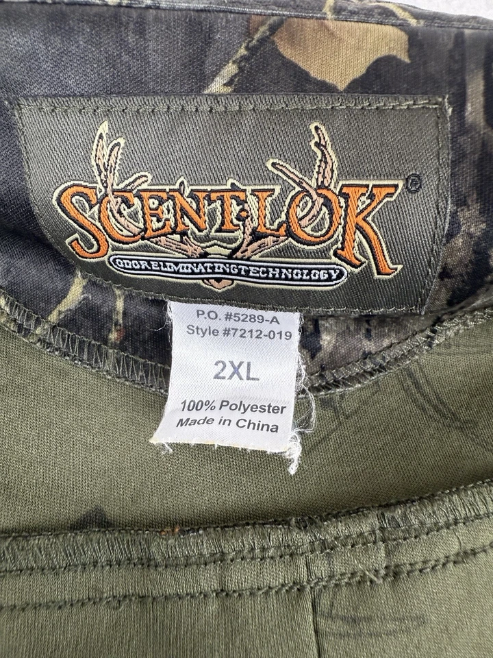 Scentloc Savanna EXT Men’s XXL Camouflage MOSSY OAK BREAKUP Button Down Shirt - Image 4 of 4