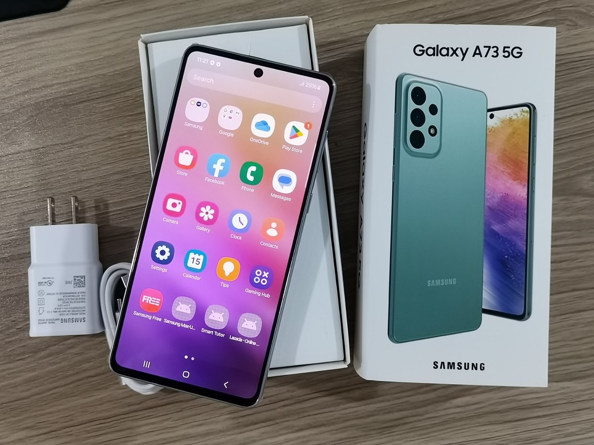 Samsung Galaxy A73 5G - 128 GB /256GB - Dual-SIM (Unlocked) 108MP