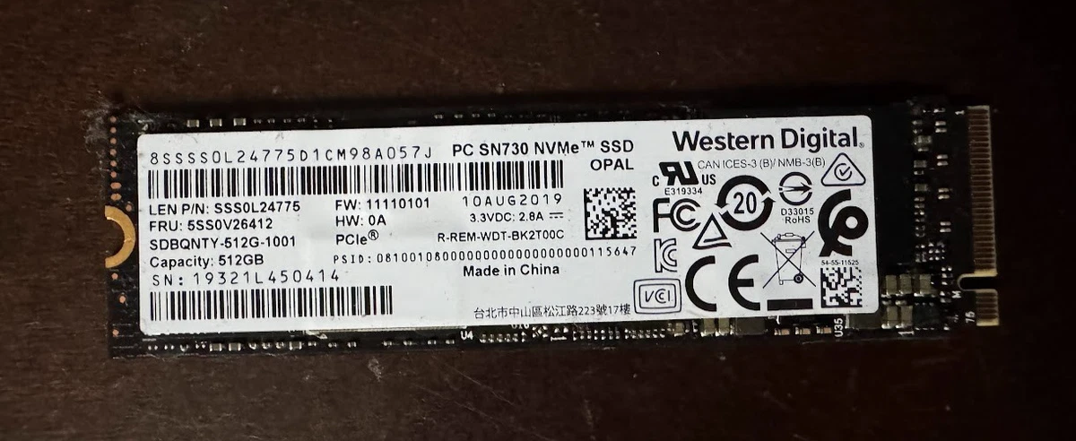Western Digital 512 GB Internal Solid-State Drives for sale | eBay