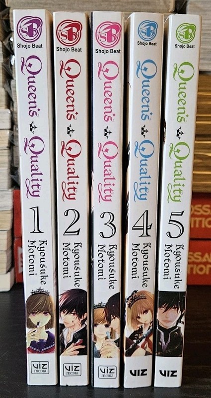 Manga Queen's Quality Bundle Vol 1-5 English Volumes Shojo Beat