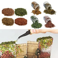 Feuilles miniatures pour jardin féerique, modélisme ferroviaire,