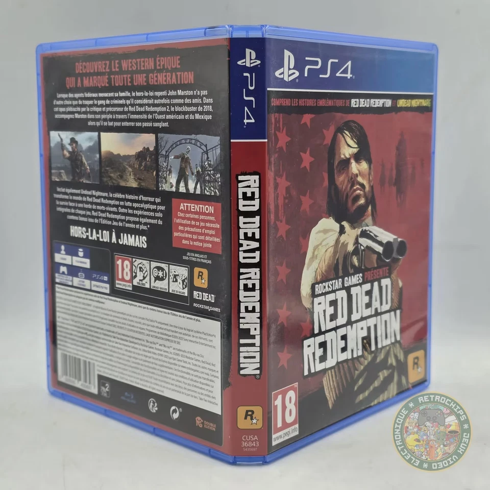 Red Dead Redemption Remastered PS4, photo 4 sur 4