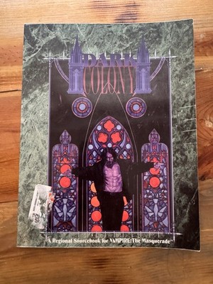 White Wolf Vampire The Masquerade Dark Colony VG