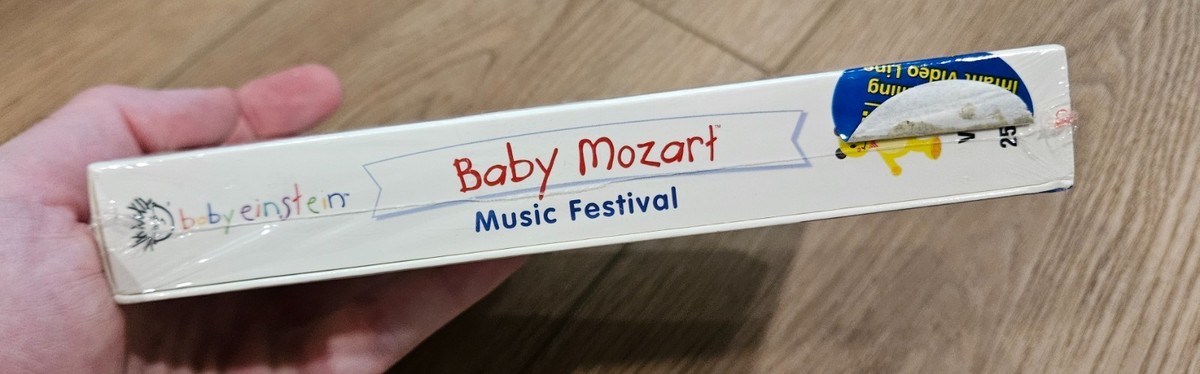 Baby Einstein Baby Mozart Music Festival VHS 1998 New Sealed NOS