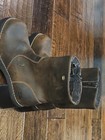  Skechers Leather Platform Chunky Boots Zip Block Heel Size 3.0 Must See🔥🔥🔥🔥 — photo 3