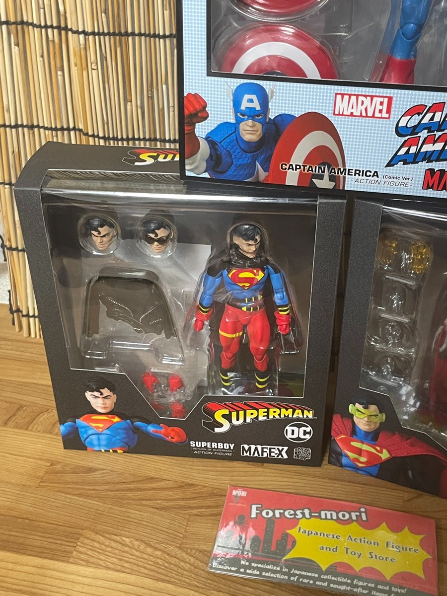 MAFEX No.217 Captain America (Comic Ver.) No.219 Eradicator & No