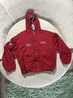 Ranger Boats Jacket Mens Large Red Hooded Full Zip Fleece Lined Fishing BFL