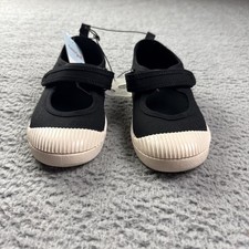 Cat Jack Shoes Girls Size 12 Black Marina Mary Jane Canvas School Flats New