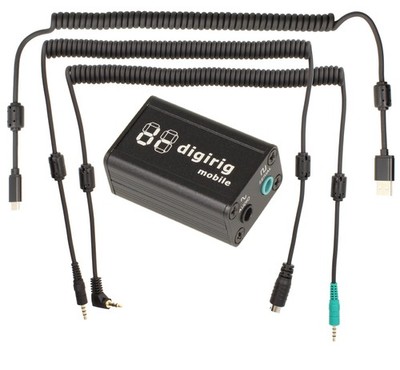 DIGIRIG Mobile Digital + Kabel SET + USB Kabel für XIEGU G90 X5105 G106