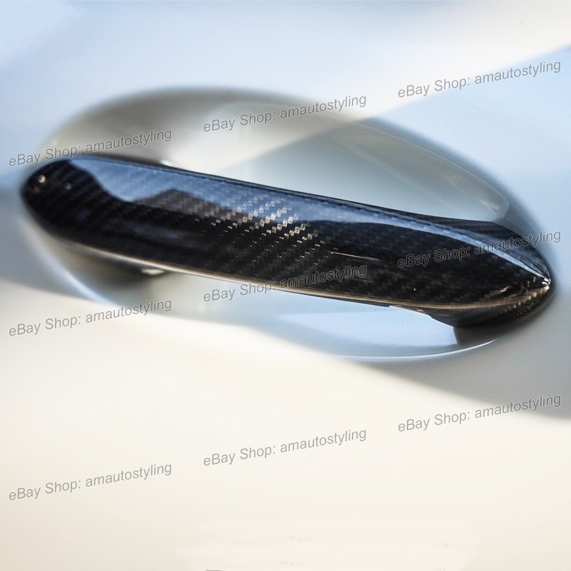 Dry Carbon Fiber Door Handle Cover Trims Set For BMW X3 M G01/F97, X4 M G02/F98
