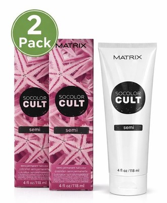 Matrix SoColor Cult SEMI Hair Color Starfish Coral 4oz (2 PACK)