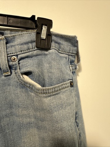 Hollister Jeans Mens 28 X 34 Blue Epic Flex Skinny Fit Light Wash Casual Preppy - Picture 4 of 8