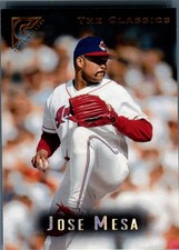 1996 Topps Gallery Jose Mesa #19 The Classics Cleveland Indians MLB Baseball ...