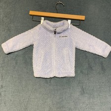Columbia Fire Side Sherpa Full Zip Jacket Girls' Toddler 6-12M Lavender Pearl