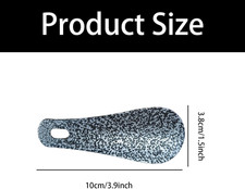 3-Pack Metal Shoe Horn 3.9 Inch Travel-Friendly Shoe Helper for Men, Women ...