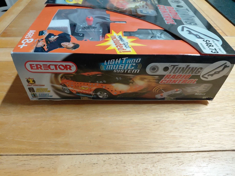 Erector Radio Controlled Muscle Car w/ Music + Light Never Opened - Image 4 of 4