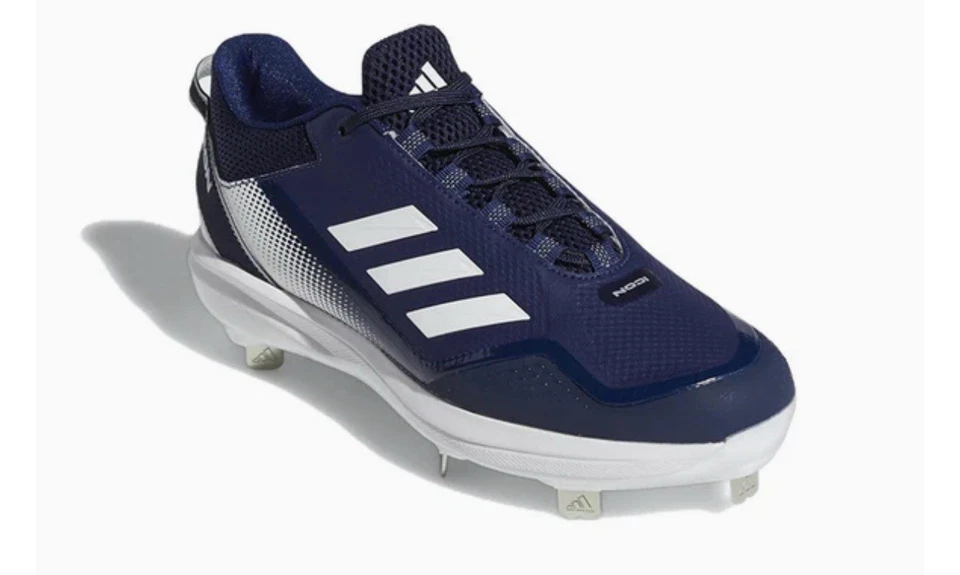 Size 6.5 Adidas Icon 7 Low Top Metal Baseball Cleats S23853 Mens New - Image 2 of 4